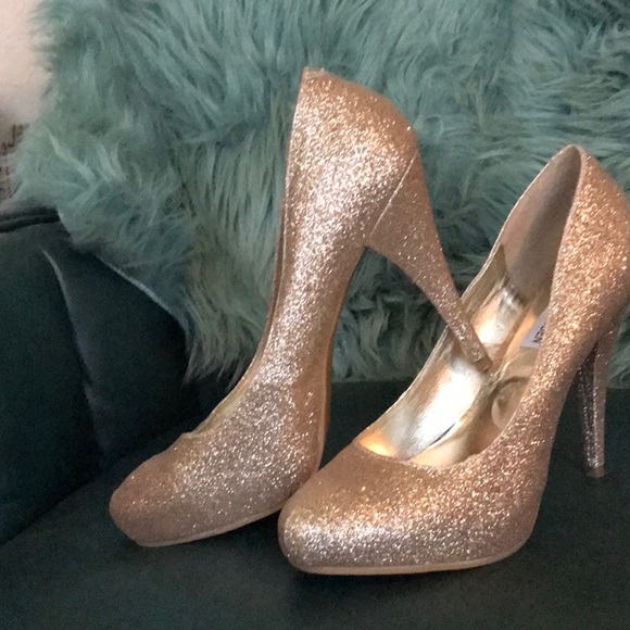 Steve Madden Sparkle Platform Pumps 8.5 M - Picture 2 of 11